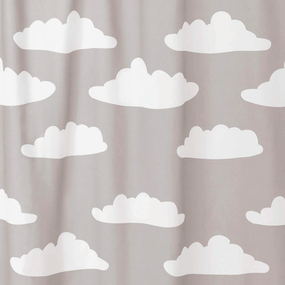 Cloud Fabric Shower Curtain