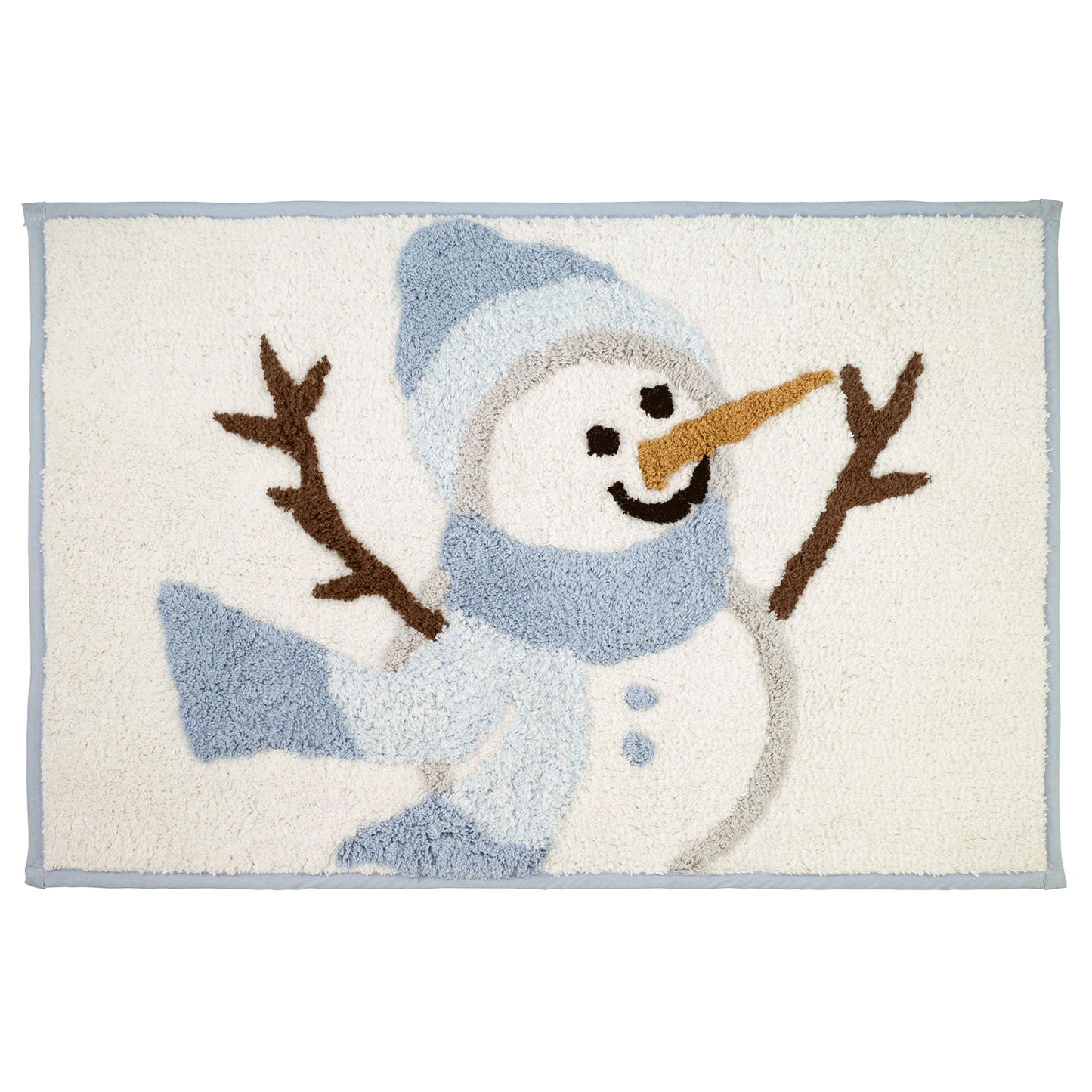 Frosty Friends Fabric Shower Curtain