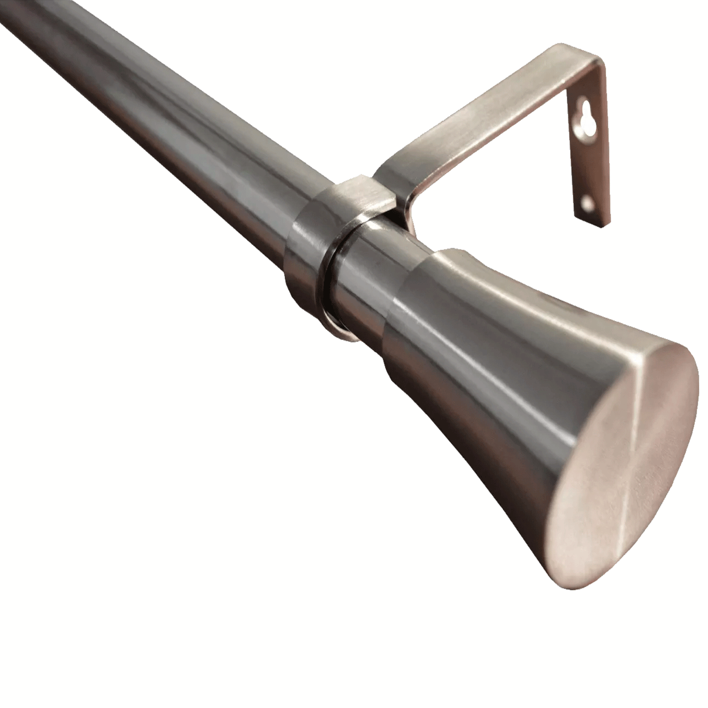 Stainless Steel Flare 1" Indoor-Outdoor Rod Set