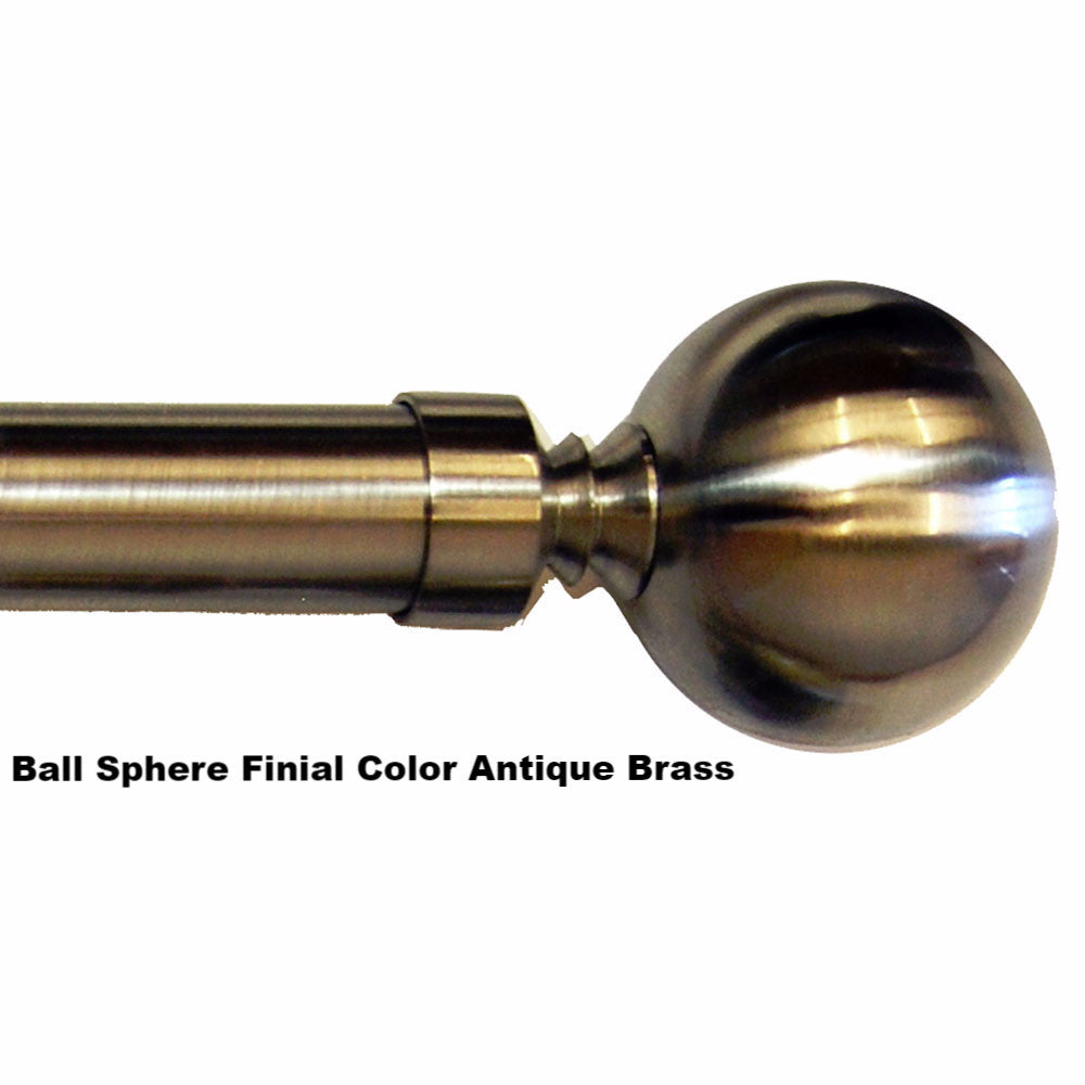 Ant.Bronze 78 Lexington 1 inch Diameter Rod Set