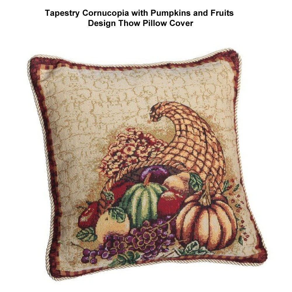 Tapestry-Cornucopia-with-Pumpkins-and-Fruits-Design-Throw-Pillow-Cover