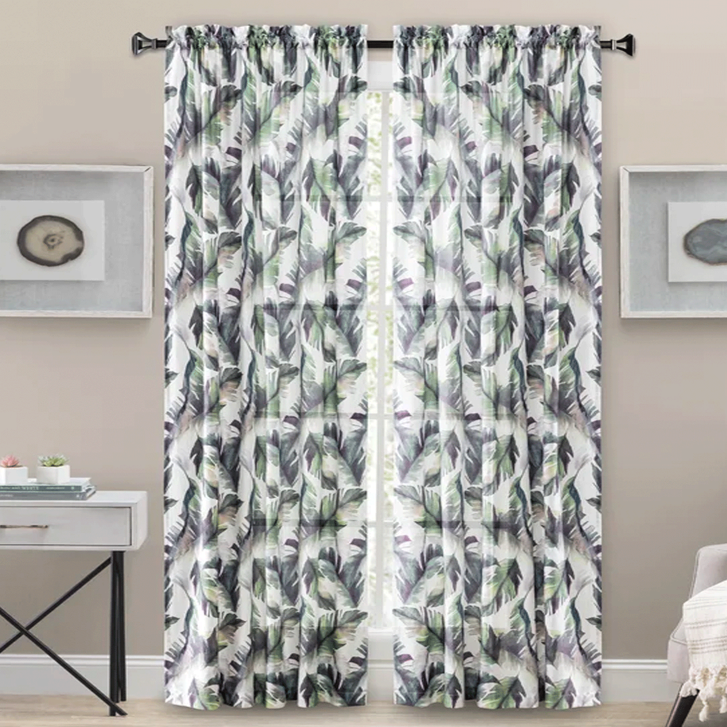 Tropic Tailored Panel and Valance